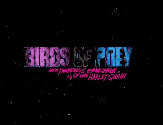 Designing the eye-catching titles for “Birds of Prey” 10