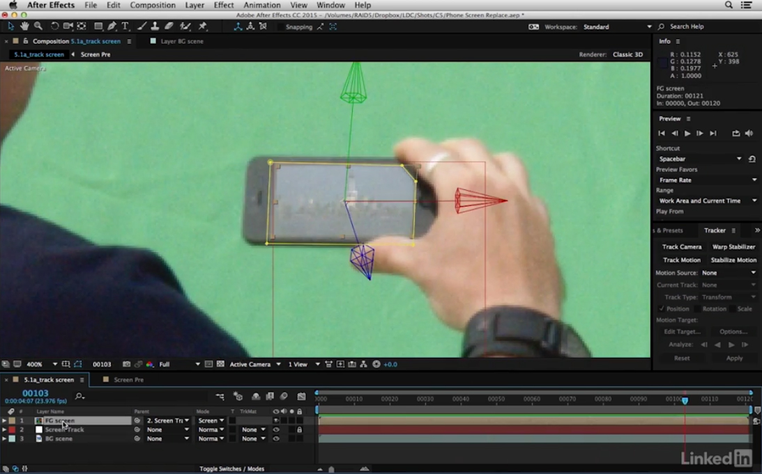 Free After Effects video tutorial: Effectively track motion 13