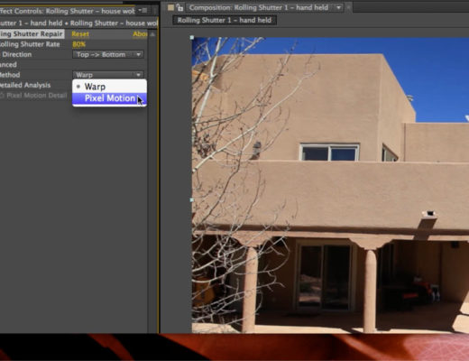After Effects Classic Course: Rolling Shutter Repair 1
