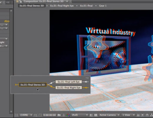 After Effects Classic Course: Stereoscopic 3D Vision in AE 4