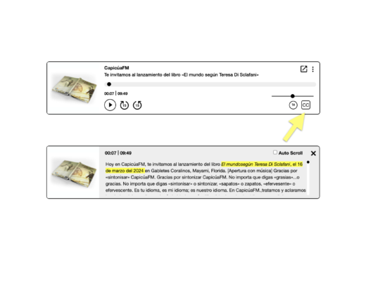 Podcast playback: immersive reading + italics on website-desktop & mobile 3