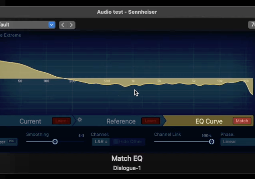 Matching Microphones in Final Cut Pro 57